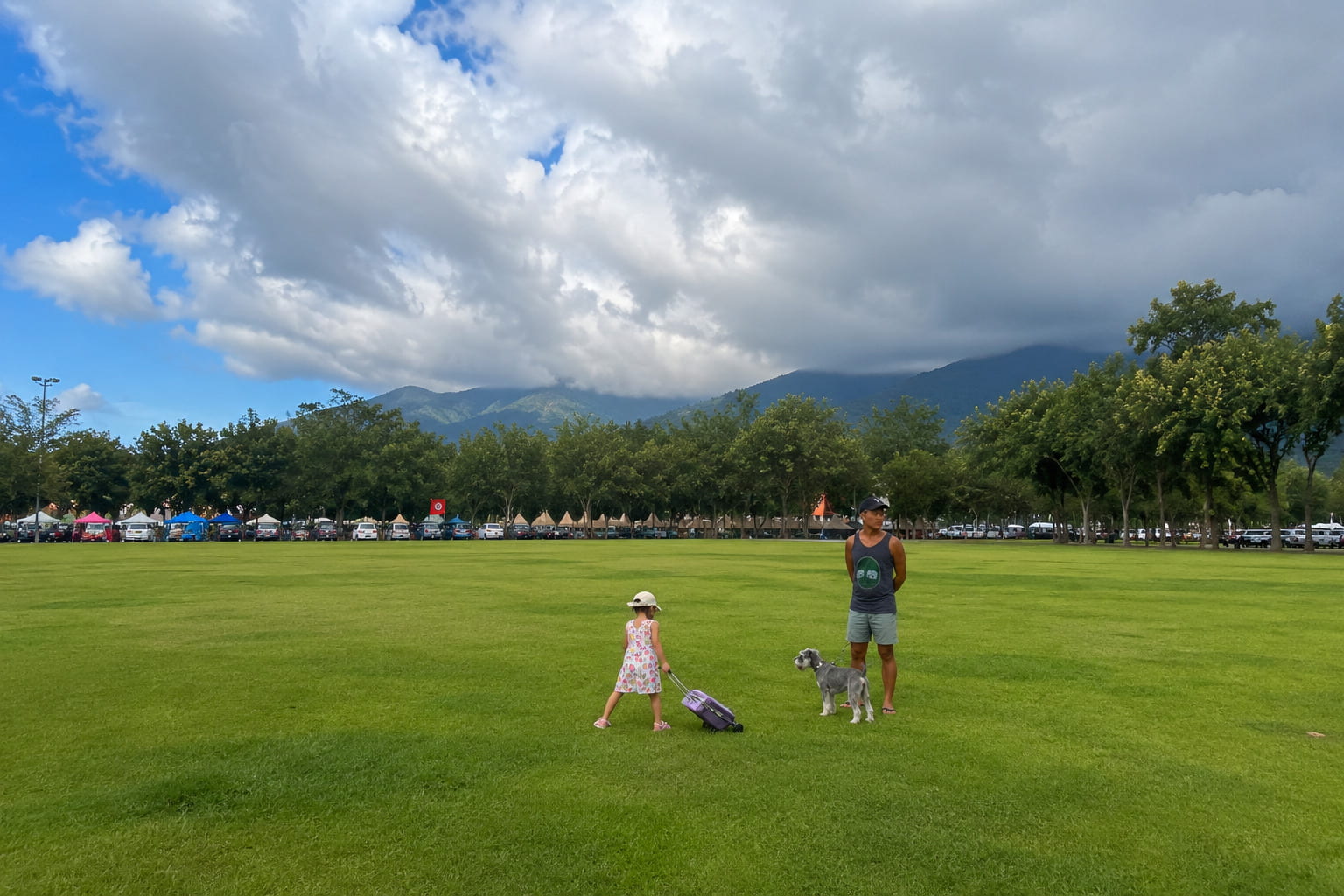 Living in Chiang Mai — a family day out with our dog